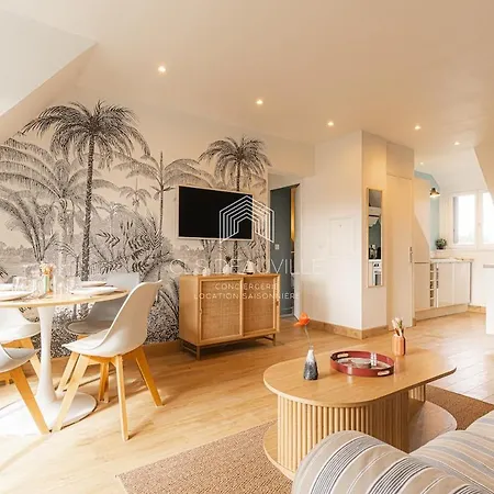 L'evasion Fleurie 200m De La Cls Deauville Appartement Tourgeville