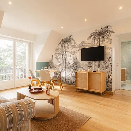 L'evasion Fleurie 200m De La Cls Deauville Apartment *